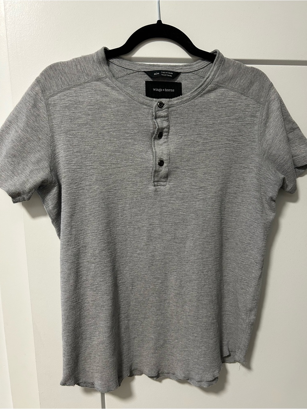 Wings + Horns Slub Henley
